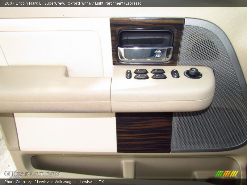 Oxford White / Light Parchment/Espresso 2007 Lincoln Mark LT SuperCrew