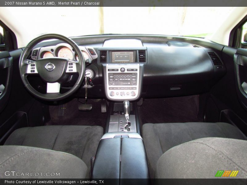 Merlot Pearl / Charcoal 2007 Nissan Murano S AWD