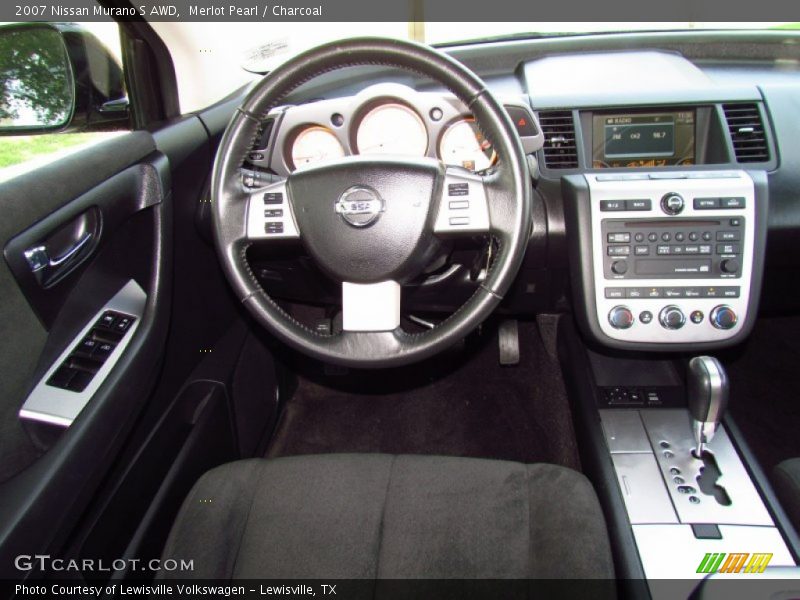 Merlot Pearl / Charcoal 2007 Nissan Murano S AWD