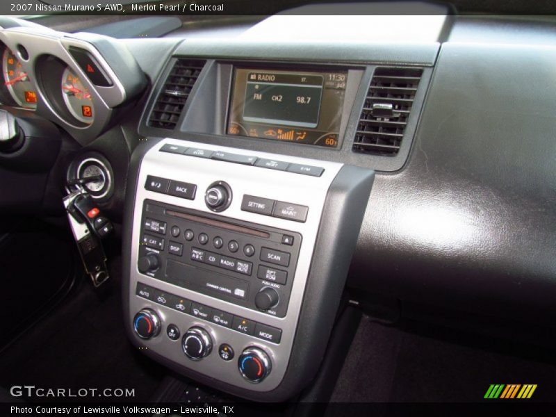 Merlot Pearl / Charcoal 2007 Nissan Murano S AWD