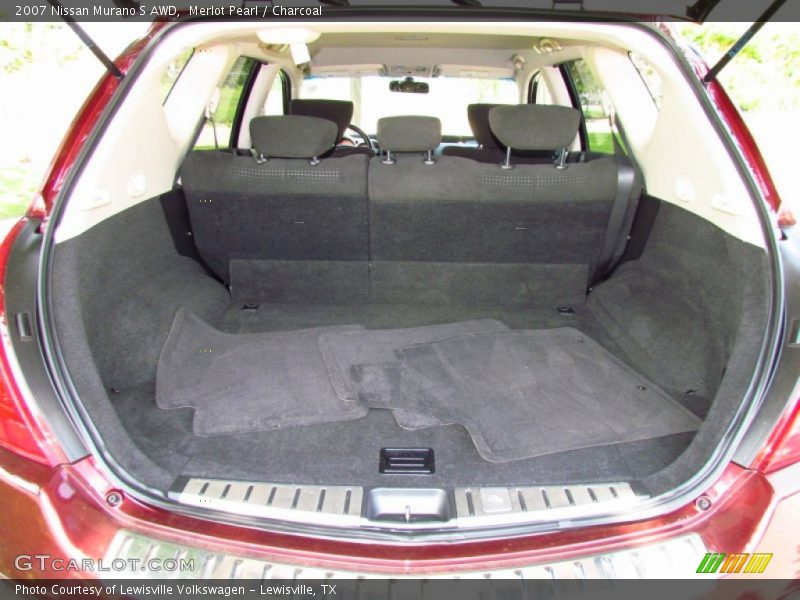 Merlot Pearl / Charcoal 2007 Nissan Murano S AWD