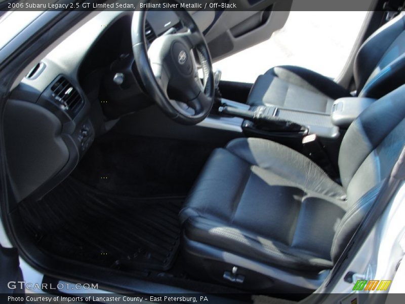  2006 Legacy 2.5 GT Limited Sedan Off-Black Interior