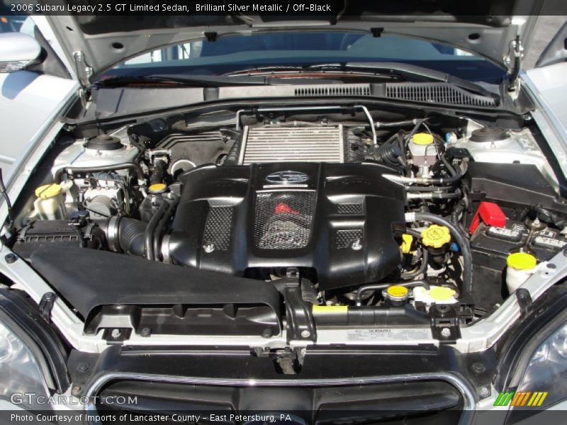  2006 Legacy 2.5 GT Limited Sedan Engine - 2.5 Liter Turbocharged DOHC 16-Valve VVT Flat 4 Cylinder
