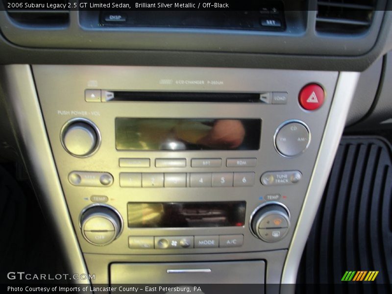 Brilliant Silver Metallic / Off-Black 2006 Subaru Legacy 2.5 GT Limited Sedan