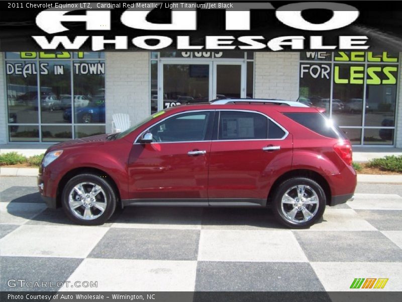 Cardinal Red Metallic / Light Titanium/Jet Black 2011 Chevrolet Equinox LTZ