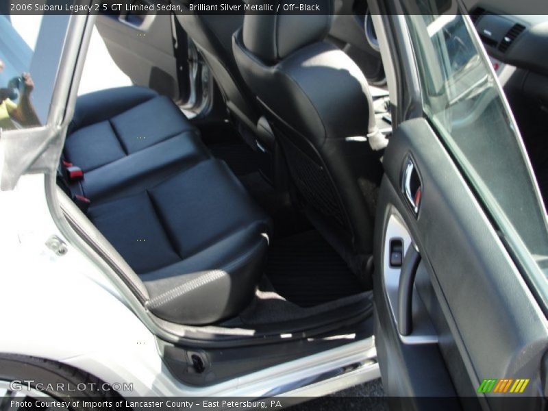 Brilliant Silver Metallic / Off-Black 2006 Subaru Legacy 2.5 GT Limited Sedan