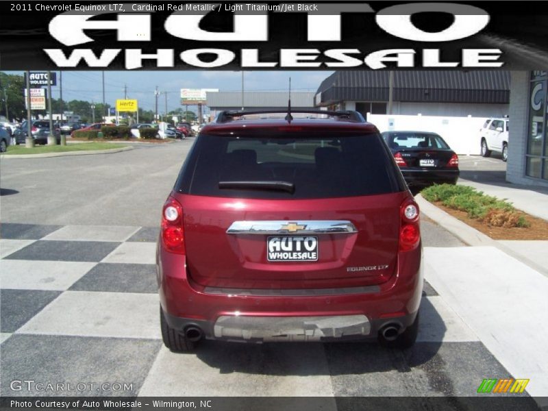 Cardinal Red Metallic / Light Titanium/Jet Black 2011 Chevrolet Equinox LTZ