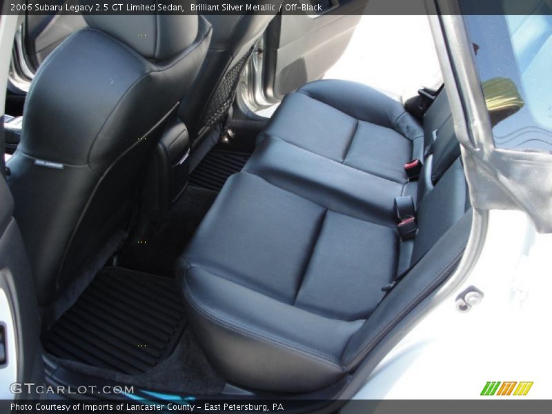 Brilliant Silver Metallic / Off-Black 2006 Subaru Legacy 2.5 GT Limited Sedan