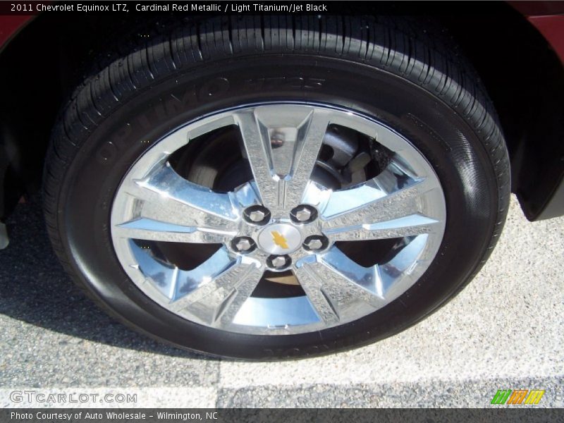 Cardinal Red Metallic / Light Titanium/Jet Black 2011 Chevrolet Equinox LTZ