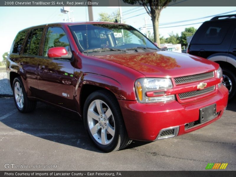 Red Jewel / Ebony 2008 Chevrolet TrailBlazer SS 4x4