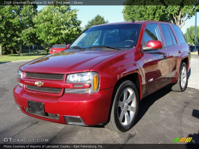 Red Jewel / Ebony 2008 Chevrolet TrailBlazer SS 4x4
