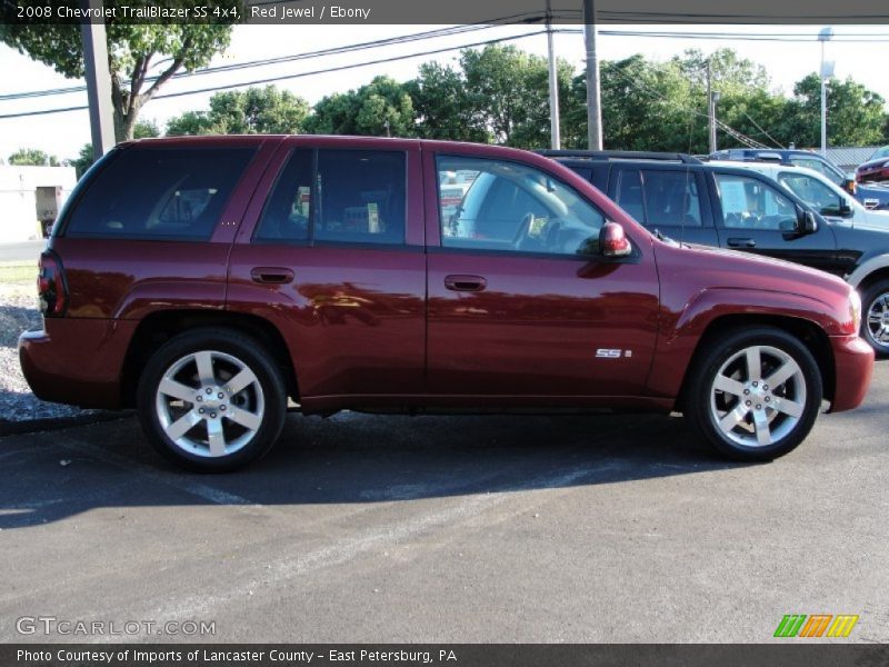 Red Jewel / Ebony 2008 Chevrolet TrailBlazer SS 4x4