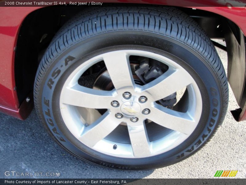 Red Jewel / Ebony 2008 Chevrolet TrailBlazer SS 4x4