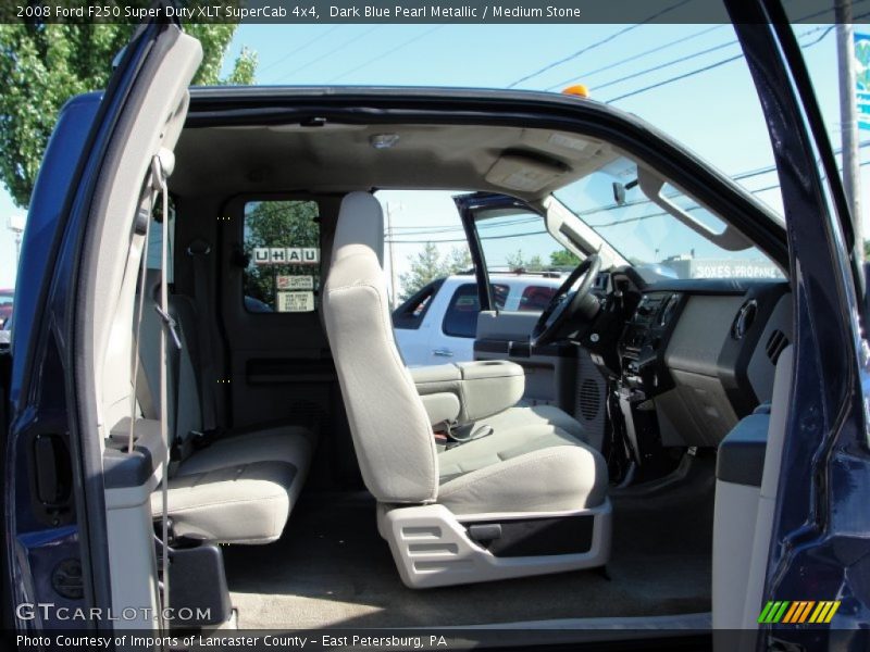  2008 F250 Super Duty XLT SuperCab 4x4 Medium Stone Interior