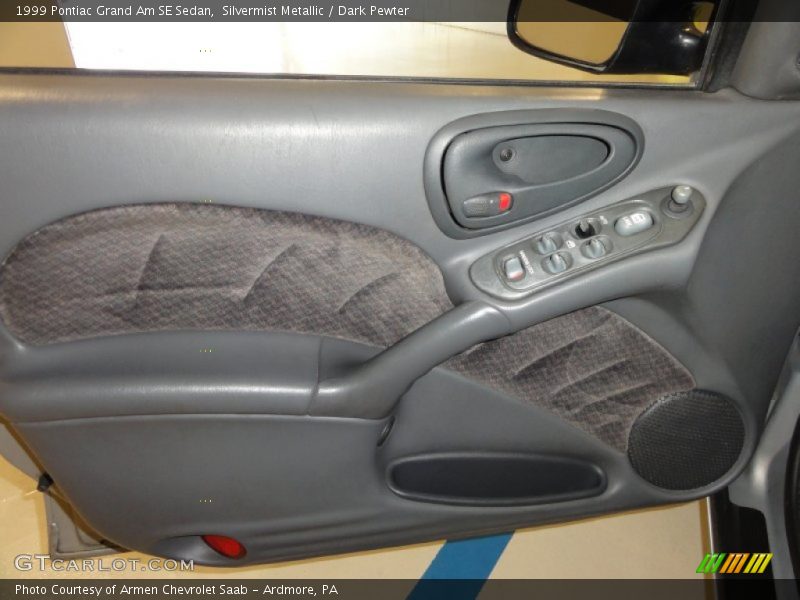 Silvermist Metallic / Dark Pewter 1999 Pontiac Grand Am SE Sedan