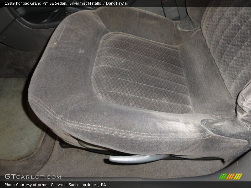 Silvermist Metallic / Dark Pewter 1999 Pontiac Grand Am SE Sedan
