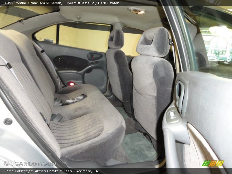 Silvermist Metallic / Dark Pewter 1999 Pontiac Grand Am SE Sedan