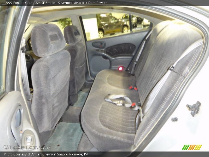 Silvermist Metallic / Dark Pewter 1999 Pontiac Grand Am SE Sedan