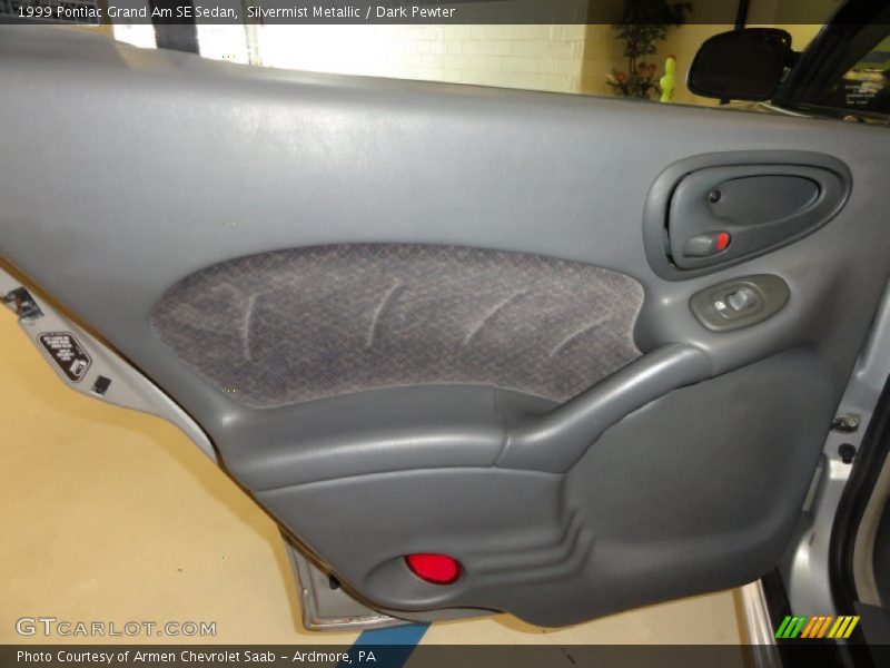 Silvermist Metallic / Dark Pewter 1999 Pontiac Grand Am SE Sedan