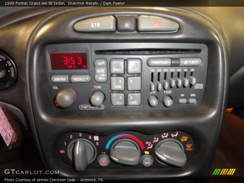 Silvermist Metallic / Dark Pewter 1999 Pontiac Grand Am SE Sedan