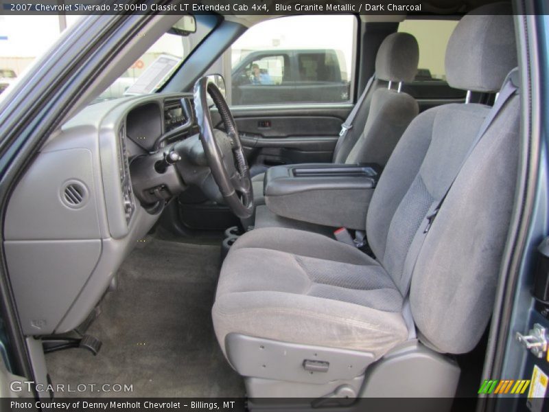 Blue Granite Metallic / Dark Charcoal 2007 Chevrolet Silverado 2500HD Classic LT Extended Cab 4x4