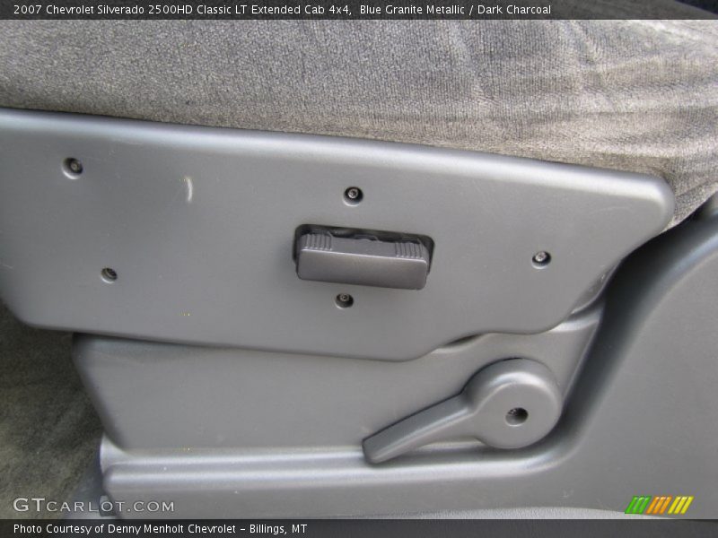 Blue Granite Metallic / Dark Charcoal 2007 Chevrolet Silverado 2500HD Classic LT Extended Cab 4x4
