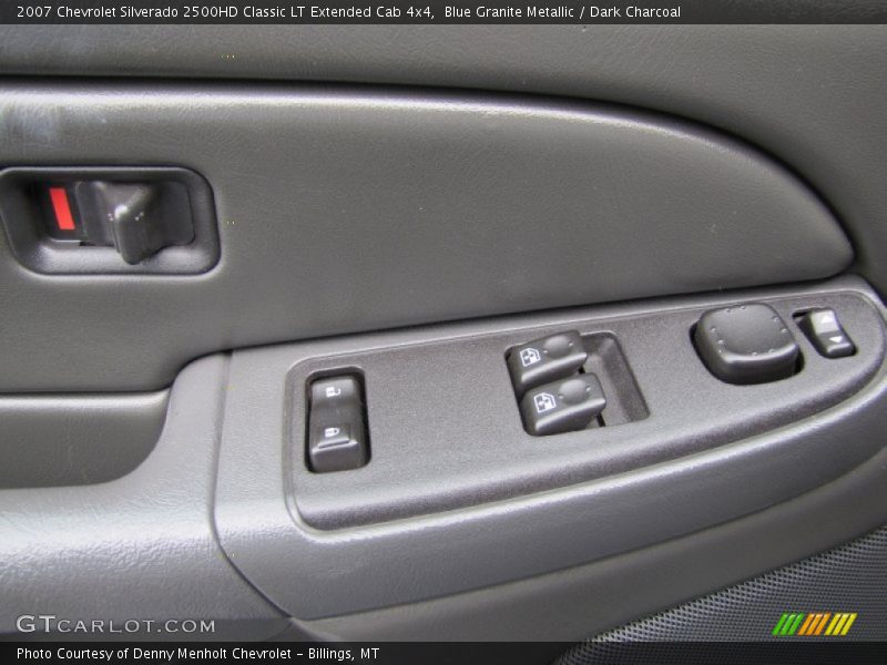 Blue Granite Metallic / Dark Charcoal 2007 Chevrolet Silverado 2500HD Classic LT Extended Cab 4x4