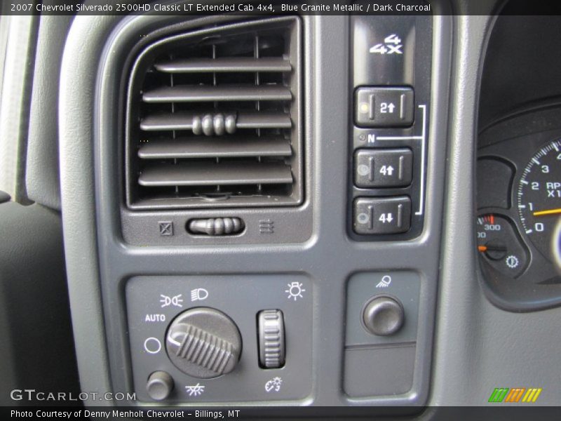 Blue Granite Metallic / Dark Charcoal 2007 Chevrolet Silverado 2500HD Classic LT Extended Cab 4x4