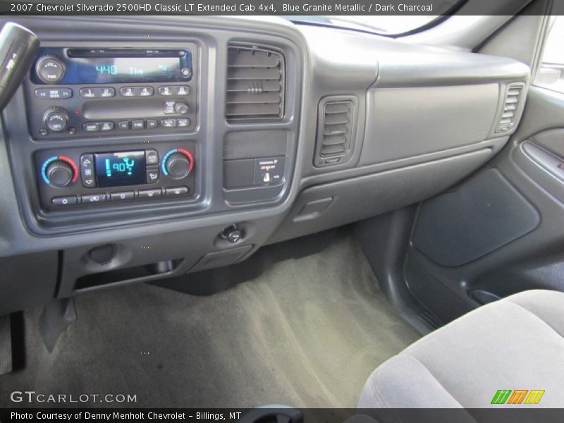 Blue Granite Metallic / Dark Charcoal 2007 Chevrolet Silverado 2500HD Classic LT Extended Cab 4x4