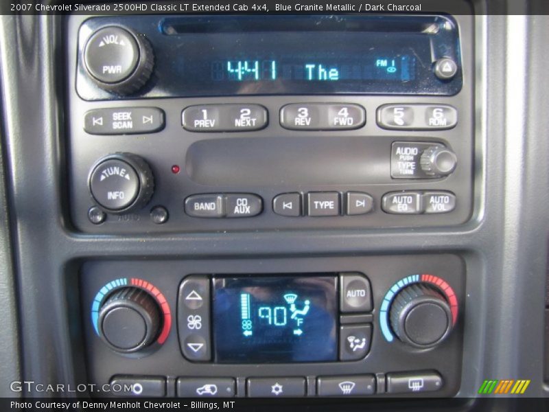 Blue Granite Metallic / Dark Charcoal 2007 Chevrolet Silverado 2500HD Classic LT Extended Cab 4x4