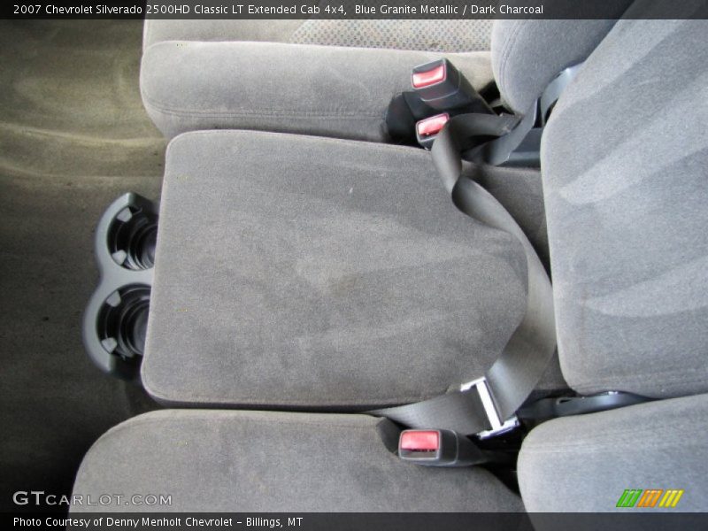 Blue Granite Metallic / Dark Charcoal 2007 Chevrolet Silverado 2500HD Classic LT Extended Cab 4x4