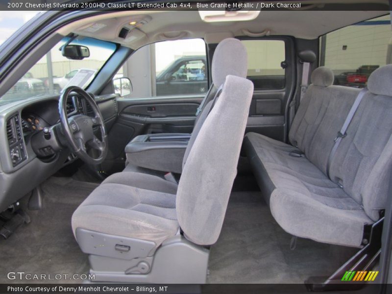 Blue Granite Metallic / Dark Charcoal 2007 Chevrolet Silverado 2500HD Classic LT Extended Cab 4x4