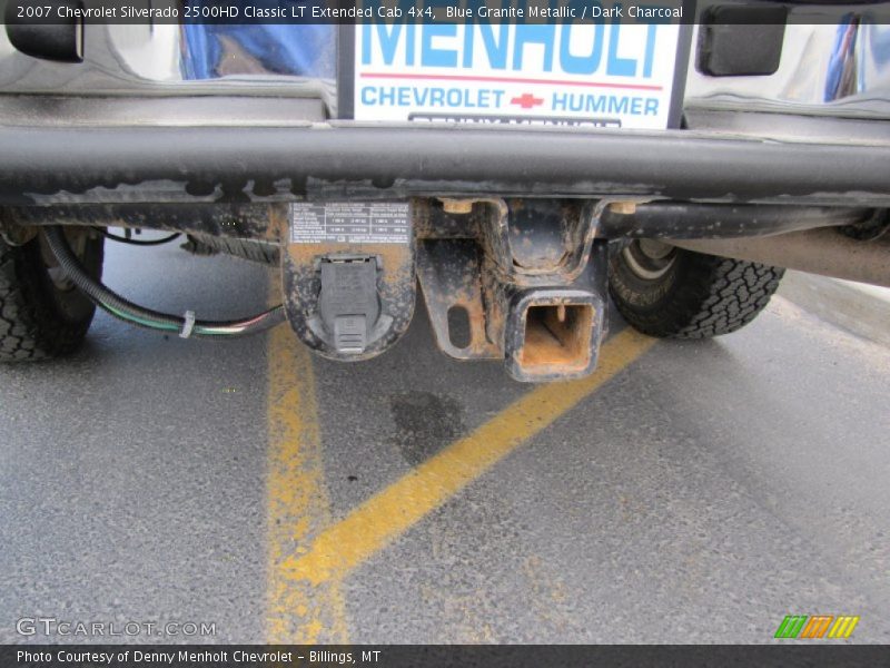 Blue Granite Metallic / Dark Charcoal 2007 Chevrolet Silverado 2500HD Classic LT Extended Cab 4x4