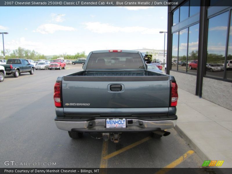 Blue Granite Metallic / Dark Charcoal 2007 Chevrolet Silverado 2500HD Classic LT Extended Cab 4x4