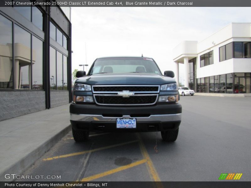Blue Granite Metallic / Dark Charcoal 2007 Chevrolet Silverado 2500HD Classic LT Extended Cab 4x4