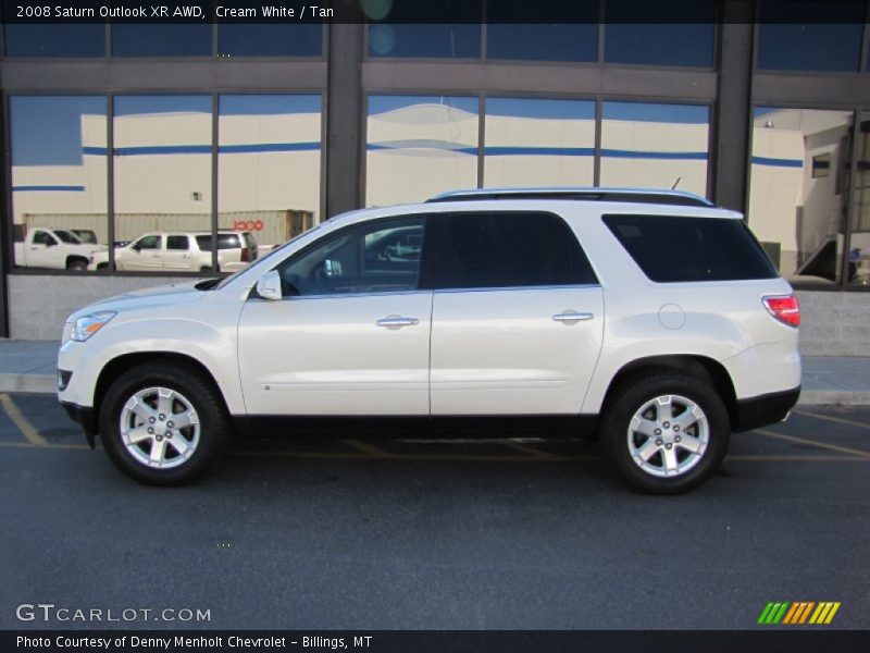  2008 Outlook XR AWD Cream White