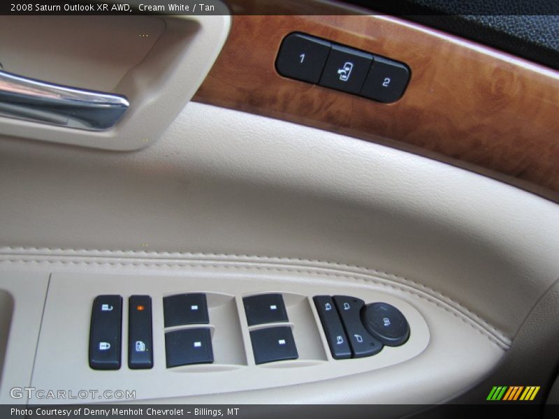 Controls of 2008 Outlook XR AWD