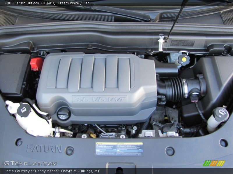  2008 Outlook XR AWD Engine - 3.6 Liter DOHC 24-Valve VVT V6