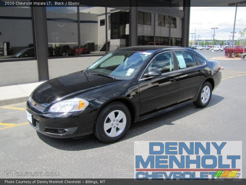 Black / Ebony 2010 Chevrolet Impala LT