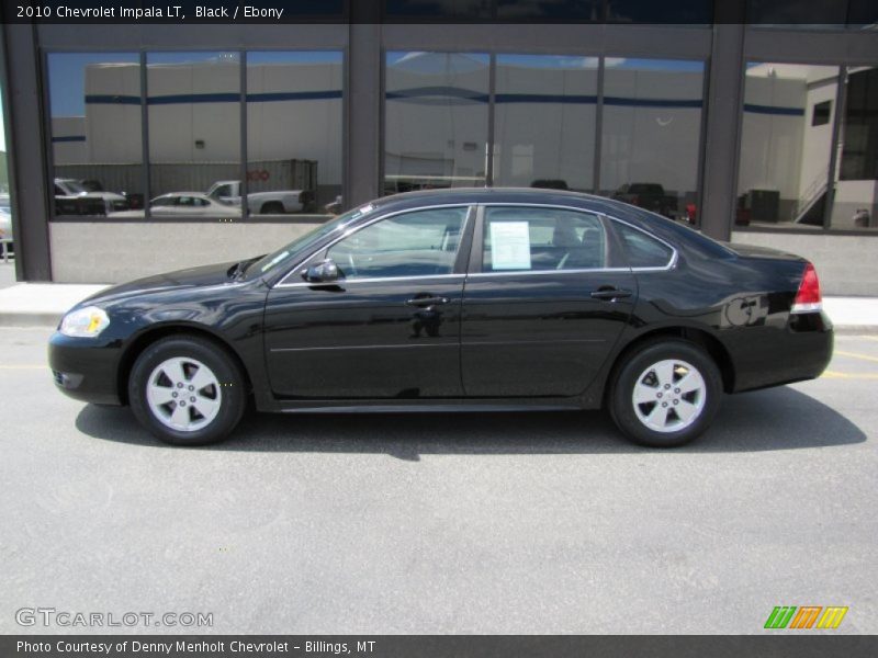 Black / Ebony 2010 Chevrolet Impala LT