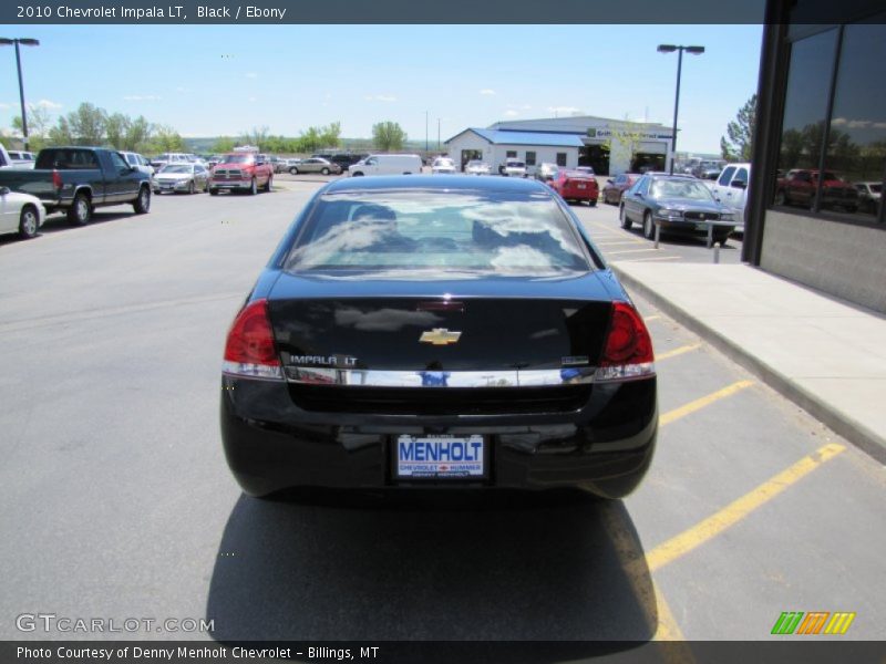 Black / Ebony 2010 Chevrolet Impala LT