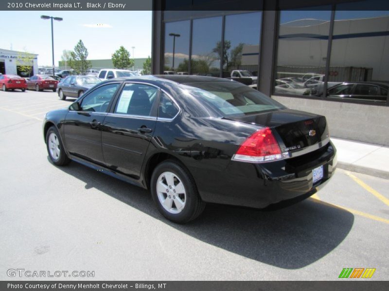 Black / Ebony 2010 Chevrolet Impala LT