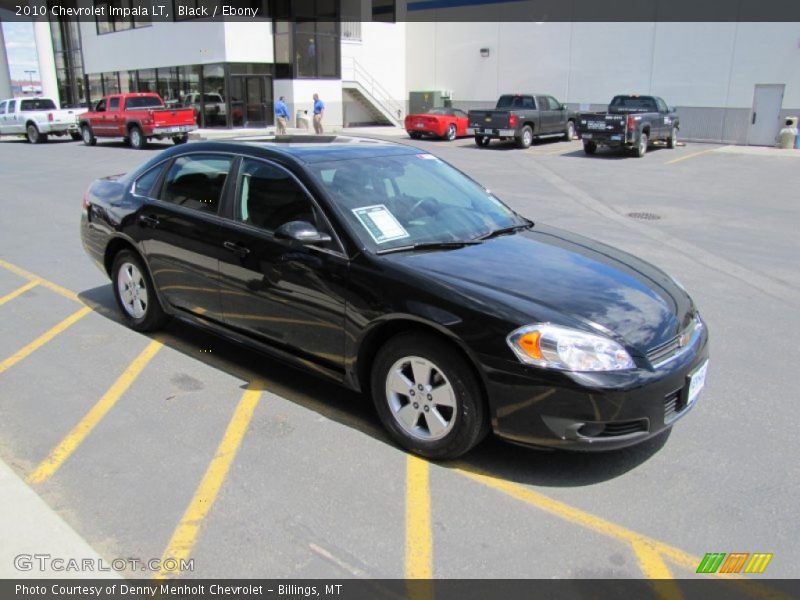 Black / Ebony 2010 Chevrolet Impala LT