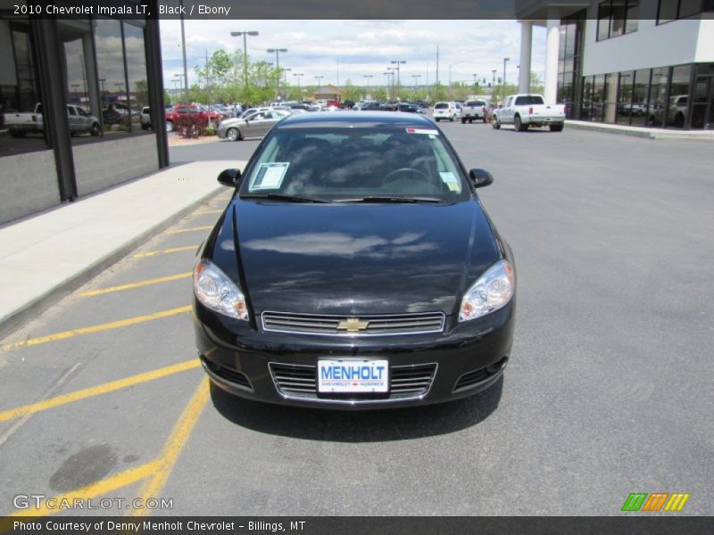 Black / Ebony 2010 Chevrolet Impala LT