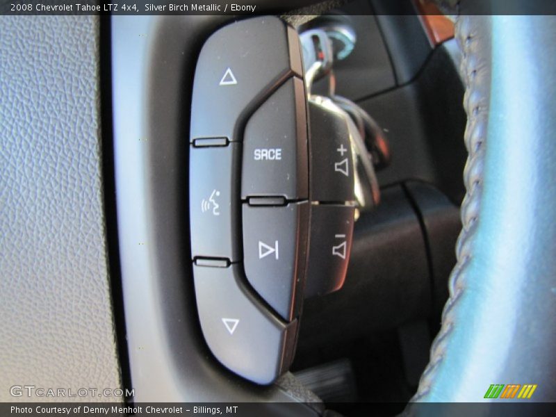 Silver Birch Metallic / Ebony 2008 Chevrolet Tahoe LTZ 4x4