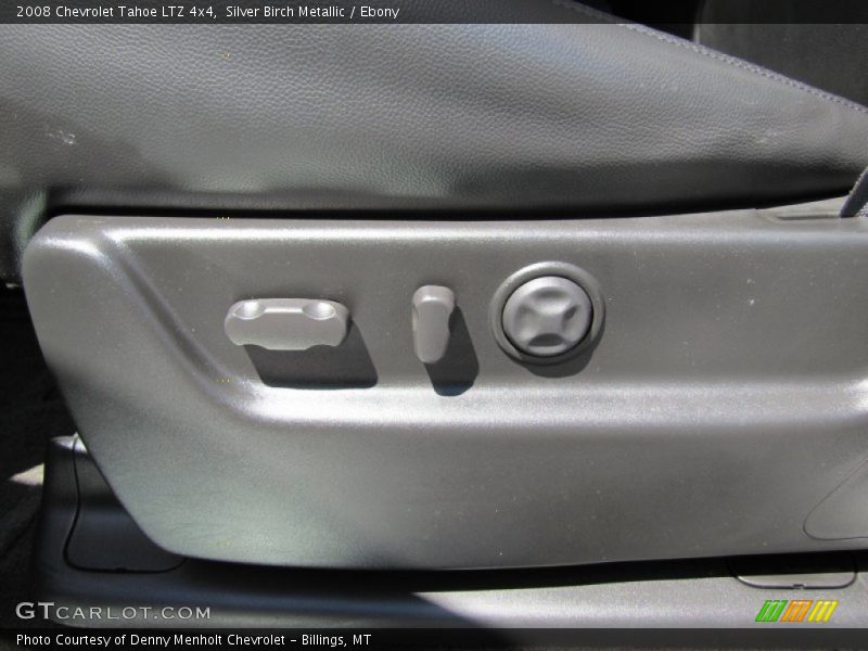 Silver Birch Metallic / Ebony 2008 Chevrolet Tahoe LTZ 4x4