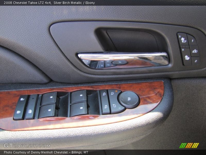 Silver Birch Metallic / Ebony 2008 Chevrolet Tahoe LTZ 4x4
