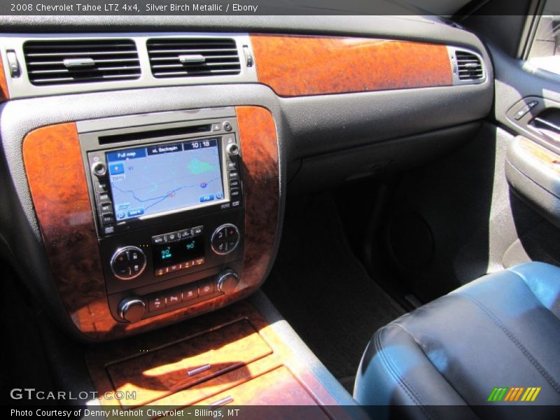 Silver Birch Metallic / Ebony 2008 Chevrolet Tahoe LTZ 4x4