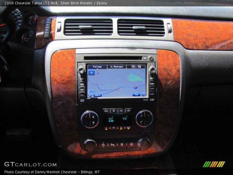 Controls of 2008 Tahoe LTZ 4x4