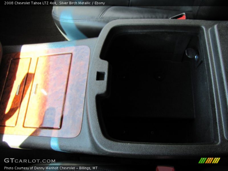 Silver Birch Metallic / Ebony 2008 Chevrolet Tahoe LTZ 4x4